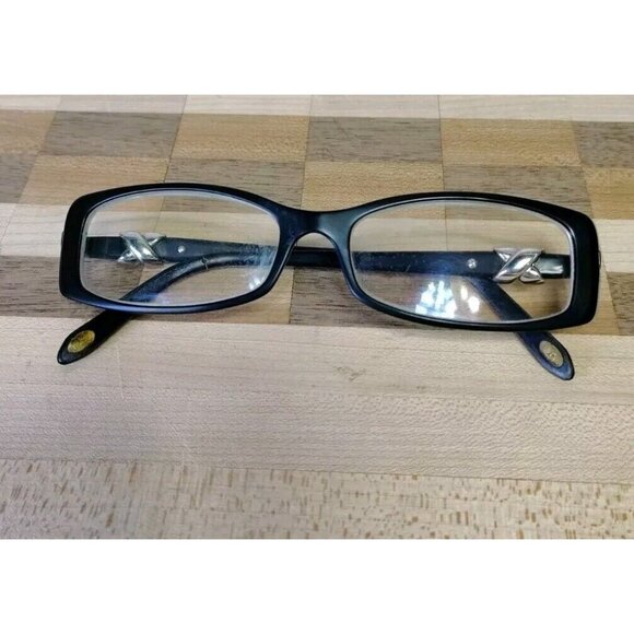 Tiffany & Co. Square Black Knot Eyeglasses Optical Frame - Picture 5 of 13